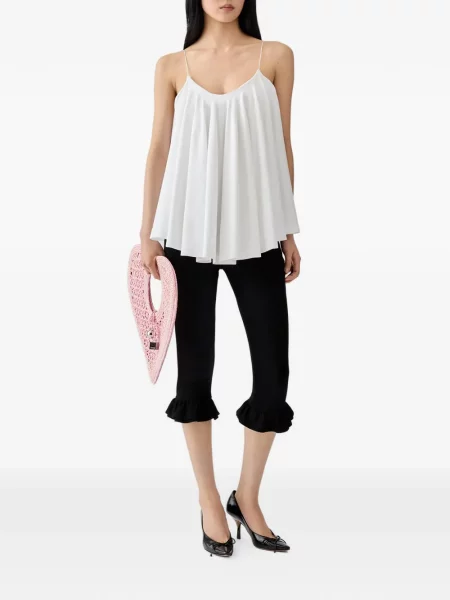 Top Jacquemus alb