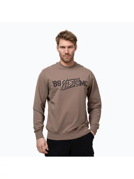 Hanorac crewneck Pitbull West Coast maro