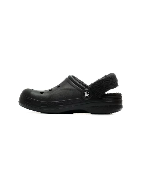 Pántos félcipo Crocs fekete