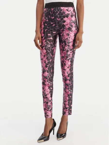 Леггинсы Versace Jeans Couture розовые