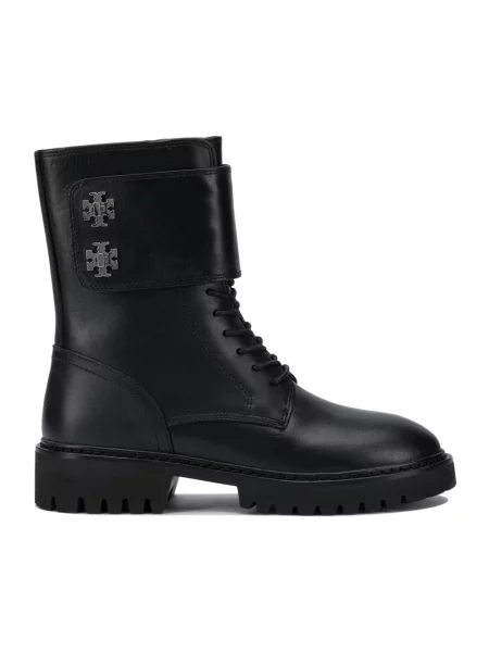 Botki Tory Burch skórzane czarne
