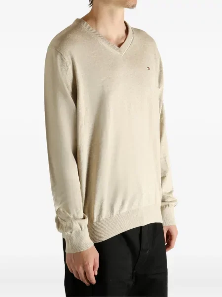 Pulover Tommy Hilfiger cu decolteu în V
