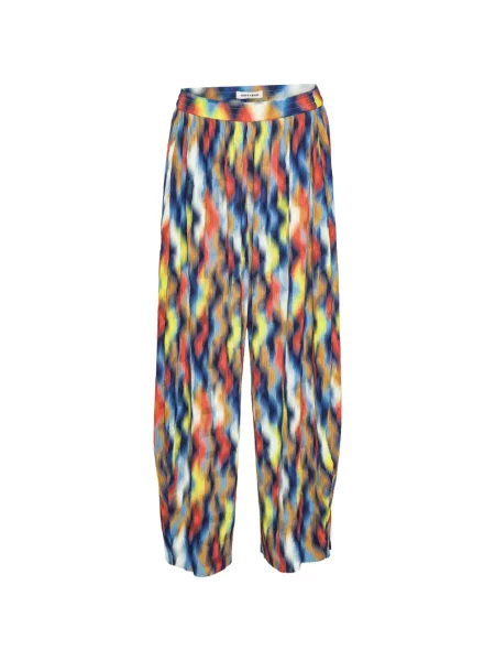 Pantaloni palazzo Henrik Vibskov albastru