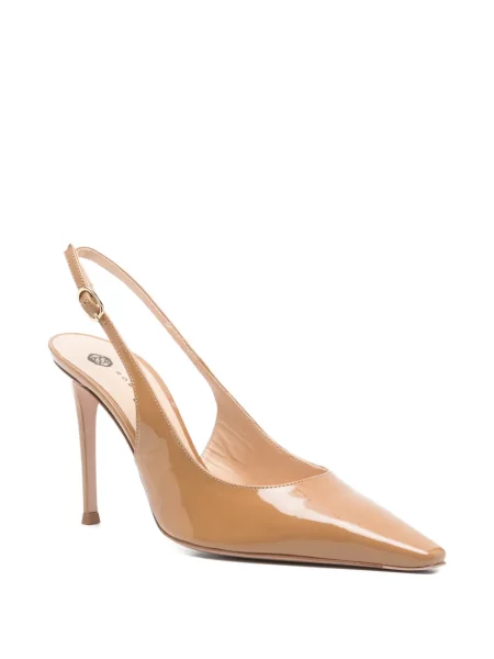 Pantofi cu toc Roberto Festa din piele slingback maro