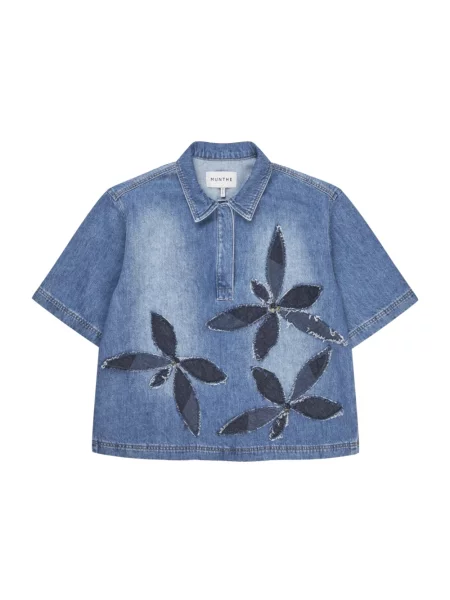 Koszula Munthe niebieska