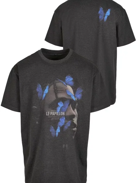 Тениска Mister Tee сиво