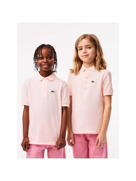Lacoste Polo majica Regular Fit roza