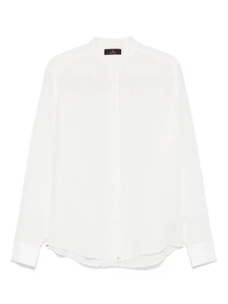 Lanena košulja Peuterey bijela