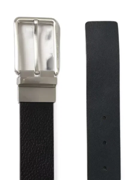 Cu centură reversibil curea Armani Exchange din piele negru