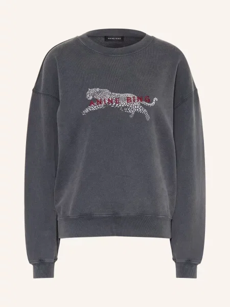 Anine Bing Bluza Spencer schwarz