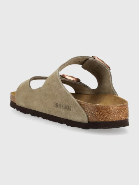 Birkenstock papuci din piele Arizona