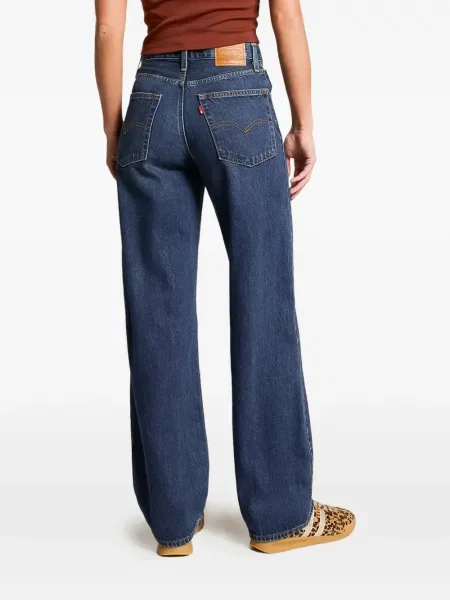 Blugi largi Levi's® albastru