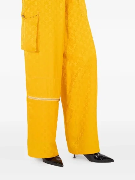 Pantaloni cargo Roberto Cavalli galben