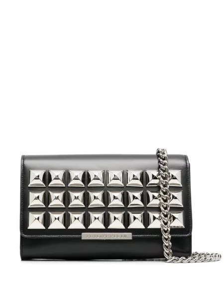 Geanta crossbody Philipp Plein din piele negru
