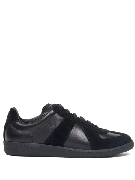 Sneakerși Maison Margiela din piele negru