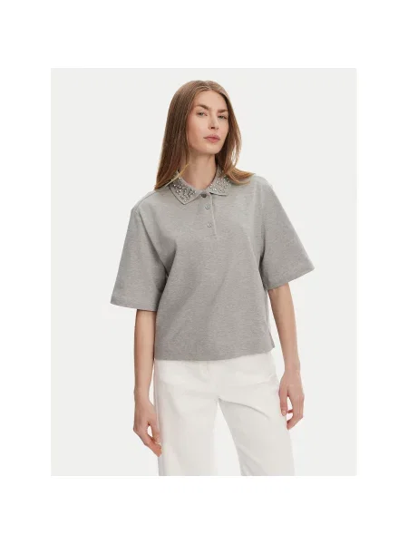 Polo majica Marella siva