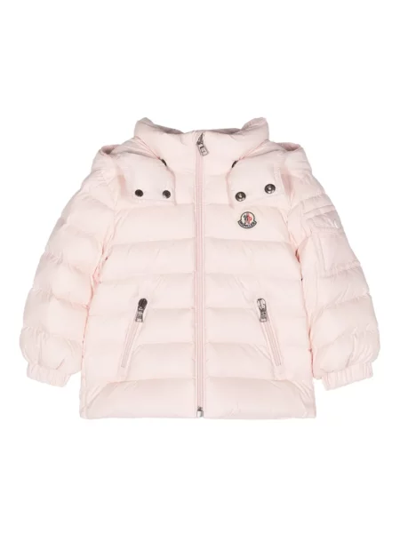 Kurtka dziecięca Moncler Enfant różowa
