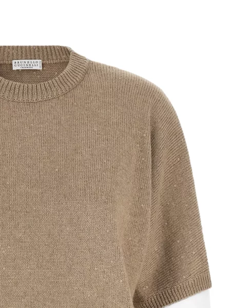 Pulover Brunello Cucinelli cu paiete
