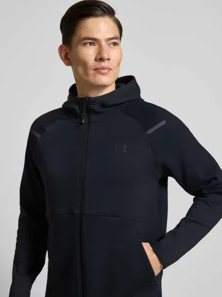 Bluza Under Armour Unstoppable Fleece Full Zip HD black/black czarna