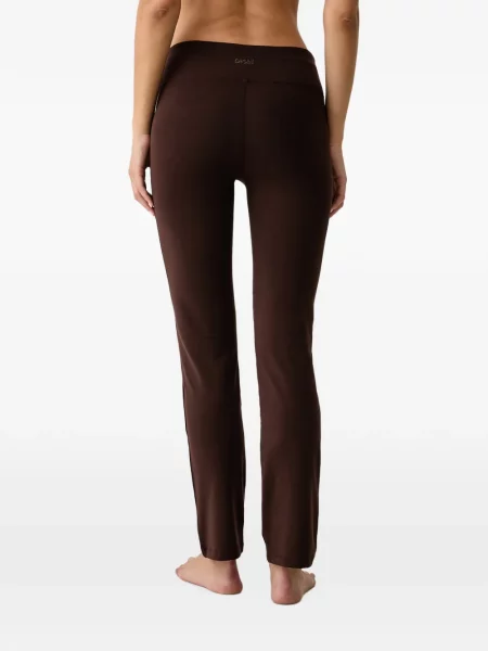 Leggings Casall cu broderie maro