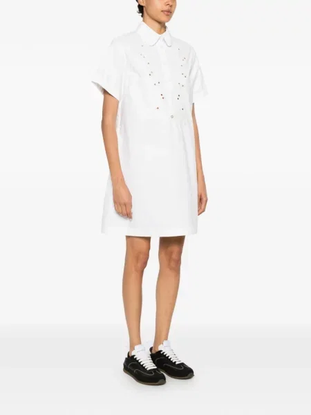 Rochie mini Moncler alb