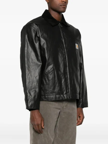 Geacă Carhartt Wip din canvas negru