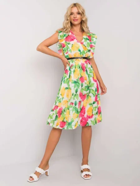 Rochie Fashionhunters de costum alb