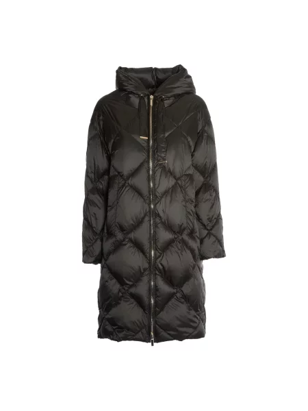Kurtka puchowa Max Mara elegancka szara