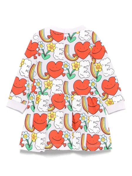 Sukienka dziecięca Stella Mccartney fioletowa