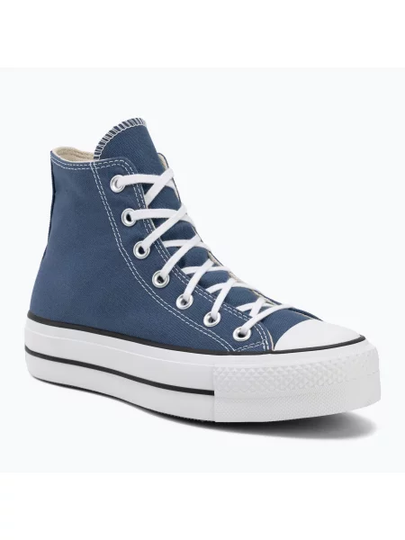 Teniși pentru femei Converse Chuck Taylor All Star Lift Hi slacker blue/whie/black negru