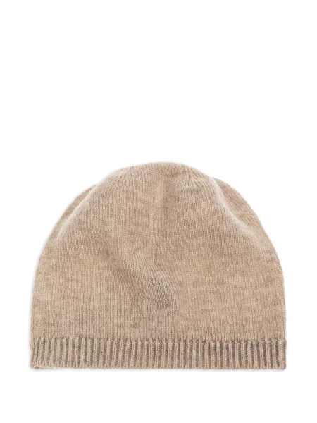 Czapka dziecięca Moncler Enfant brązowa