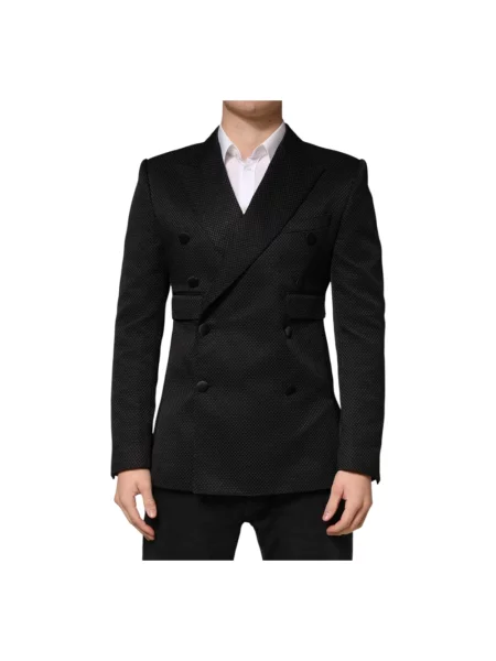 Marynarka Dolce And Gabbana garniturowa czarna