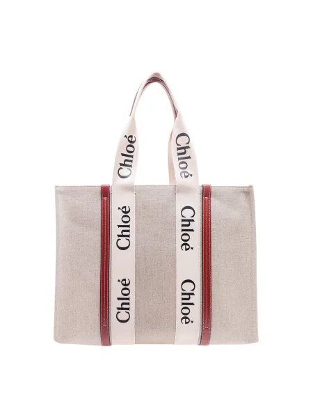 Shopperka Chloe beżowa