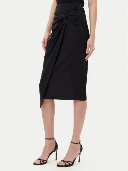 Rinascimento Fustă midi negru