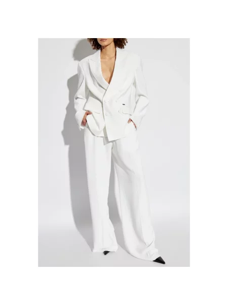 Spodnie Dsquared2 białe