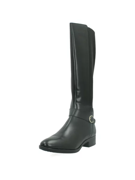 Geox Obuwie Kobieta 38 EU Stylowe wysokie buty dla kobiet czarny
