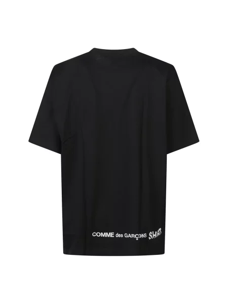 Koszulka Comme Des Garcons z krótkim rękawem czarna
