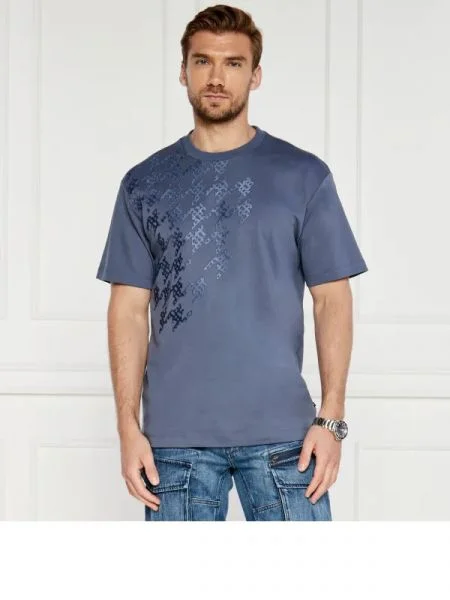 BOSS BLACK Póló C-Tessin | Relaxed fit fekete