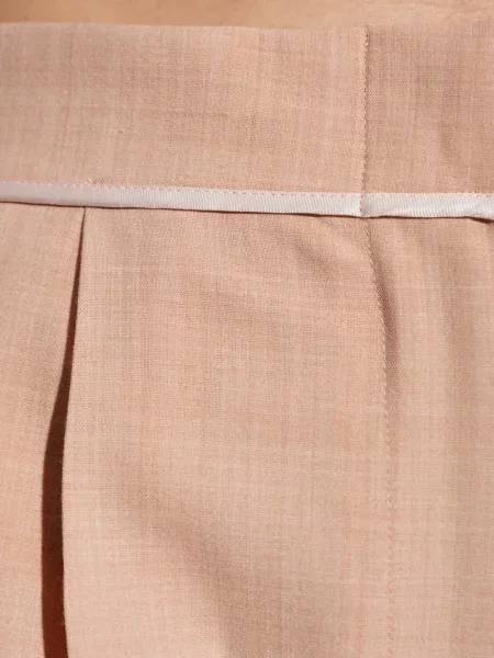 Pantaloni Forte_forte plisate roz