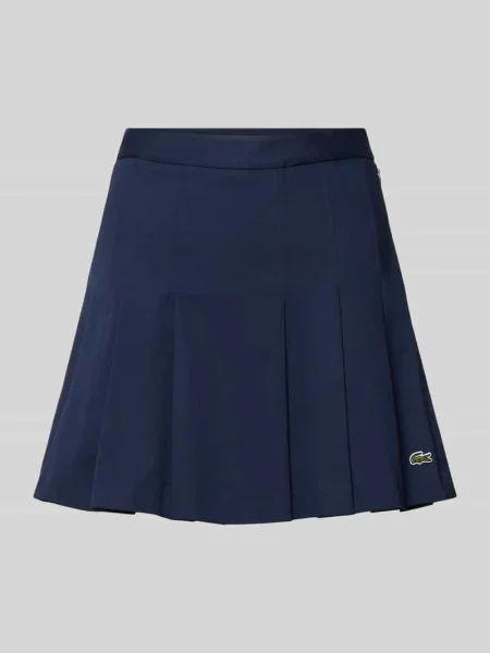 Spódnica mini z mieszanki bawełny Lacoste Sport