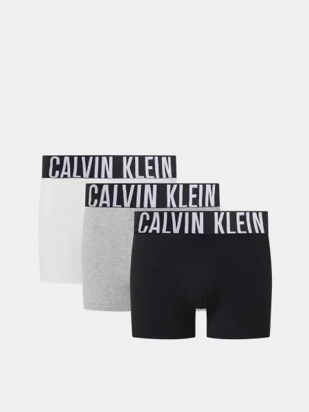 Набір трусів Calvin Klein Underwear Intense Power Ctn 3P білий/чорний бавовна/перероблена білі