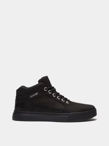 Ботинки Timberland из нубука черные