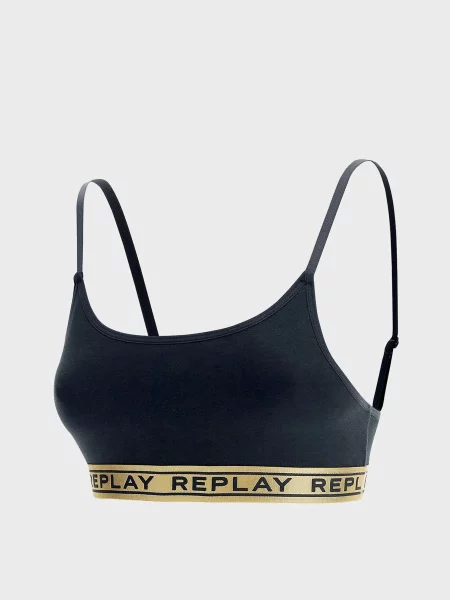 Бюстгальтер Replay черный
