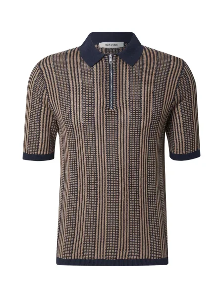 Only & Sons Svetr ONSKETIL tmavě / safírová béžová