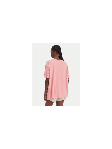 Guess Majica Regular Fit roza