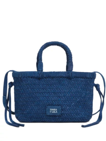 Geanta crossbody Bimba Y Lola din piele de căprioară albastru