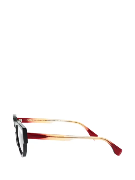 Ochelari de soare Face à Face cu imprimeu geometric negru