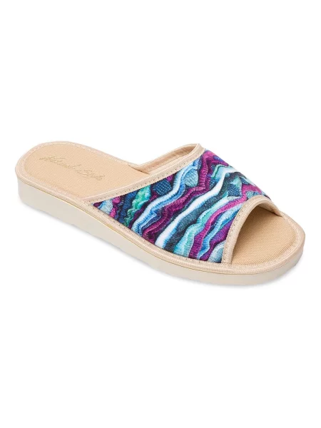 Papuci Natural Style bej
