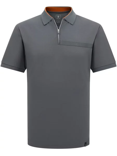 Tricou polo Boggi Milano gri