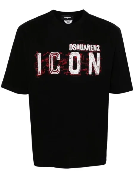 Tricou Dsquared2 cu imagine negru